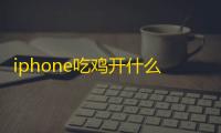 iphone吃鸡开什么画质